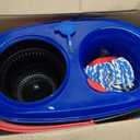 O-Cedar RinseClean Spin Mop & Bucket System | Clean with Clean Water | Removes 99% of Bacteria