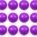 12 Pcs Purple Foam Stress Ball Squeeze Stress Relief Balls for Kids and Adults Hand Exercise Sensory Relief Toys for Anxiety ADHD Autism Purple