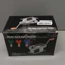 Amylove Polymer Clay Roller Machine Clay Presser Machine with Polymer Cutters 15 cm 5.91 Inch Wide Roller Thin 1 to 3 mm 6 Thickness Options for Craft Projects