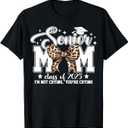 Funny Senior Mom Class of 2024 I'm Not Crying You're Crying T-Shirt, Graduation 2025 Mom T-Shirt, Size 3XL
