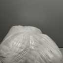 Amlie Home Faux Fur Reading Pillow with Pocket for Sitting in Bed, Adult Backrest Bed Pillow with Washable Cover for Lounging, Watching TV/Reading/Gaming/Resting/Post/Surgery/Nursing, Ivory 25 inches