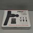 PROfit Percussion Muscle Massage Gun, Rechargeable Deep Tissue Full-Body Massager with Multiple Attachments