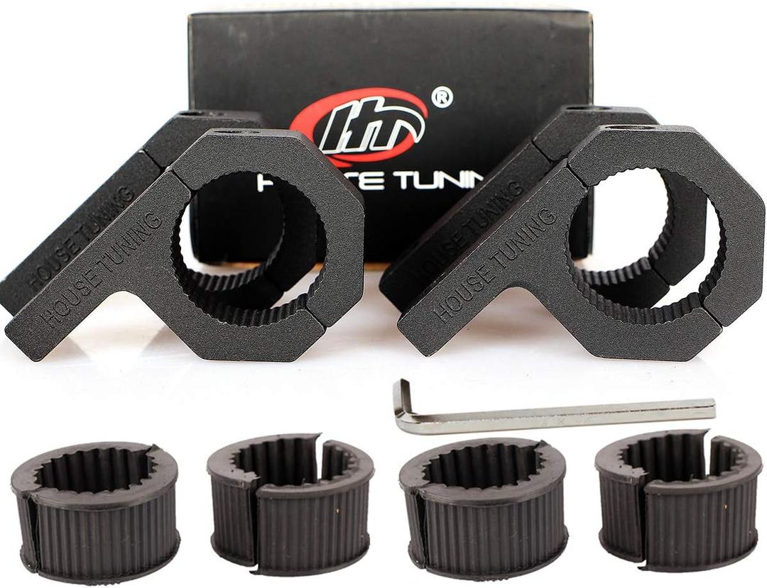 Led Light Bar Clamps 1.25 inch -Pack 4,Tube Clamp Mount kit 1-1/4 Bar Clamp Brackets for Motorcycle ATV UTV Trucks Boat Fog Light Mount (1.25" -Clamp Mount Kit)