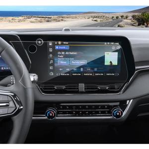 Anti-Glare Matte 2025-2026 Equinox Screen Protector, for Chevy Equinox (LT/RS/ACTIV) 11.3-inch Touchscreen, 9H Tempered Glass 2026 2025 Chevy Equinox Accessories HD&Anti-Fingerprint 11.3"