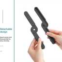 Set of 3 Silicone Trivet Mat, Expandable Hot Pot Holder, Silcone Mats for Home Kitchen, Heat Resistant Insulated Hot Pads Coasters Table Dish Mat Tableware Placemat for Hot Pans Bowls