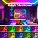 roperry 70FT Outdoor LED Strip Lights,IP68 RGB LED Lights with Remote and APP Control, Outdoor Strip Lights for Pool, Balcony, Roof, Garden, Stairs (1 Roll)