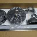 ZMISHIBO 72 Inch Ceiling Fan No Light with Remote Control, 8 Blades