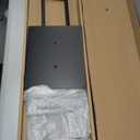 Poster Stand, Adjustable Height Up to 75", Double-Sided Heavy Duty Pedestal Sign Holder, Floor Standing Sign Holder Banner Stand with Shock-absorbing Base for Display, for Board and Foam, Black