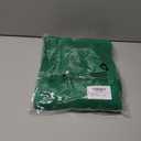 Wenrine Womens 3/4 Sleeve Mini Dress Casual V Neck Collared Textured Loose Fall A Line Argyle Dresses with Pockets (Green) Small 