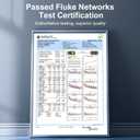 Cat 6 Ethernet Cable 3ft (6 Pack) (at a Cat5e Price but Higher Bandwidth) Flat Internet Network Cable - Cat6 Ethernet Patch Cable Short - Black Computer Cable with Snagless RJ45 Connectors