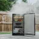 Masterbuilt 30-inch Digital Electric Vertical BBQ Smoker with Side Wood Chip Loader, Chrome Racks and 710 Cooking Square Inches in Black, Model MB20071117