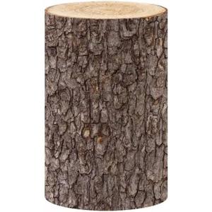 NIVIUS PHOTO Stretchy Cloth Tree Trunk Pattern Cylinder Cover for Party Decoration Plinth Cover Pedestal Cover (D56cm H57cm, No229-a)