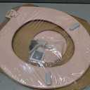 Bemis 500EC 063 Toilet Seat with Easy Clean & Change Hinges, 1 Pack Round, Venetian Pink