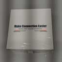 TTQ Wireless HDMI Transmitter and Receiver, Wireless HDMI Extender, 4K Decode 1080P Output, Metal Housing, LED Display, 100FT Range, 2.4G&5G, for PC/Camera/HDTV/Projector/TV Box (gray)