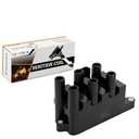 FD498 OEM Ignition Coil - Compatible with Ford E-150 E-250 F-150 Freestar Mustang Ranger Sable Taurus Windstar Mercury Cougar Monterey Sable Mazda B3000 MPV - Replaces # C1312 DG485 DG483