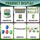 2 x 2026 World Soccer Cup Party Decorations,50PCS Football Themed Party Supplies with Banner, Balloons, Hanging Swirls, Cake & Cupcake Toppers for Soccer Birthday Party Celebrations