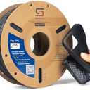 Siraya Tech Flex TPU Filament - 85A Shore, ISO 10993, High Flexibility & Toughness, High Flow & Speed, Easy to Print, Moisture-Resistant Aluminum Bag - Ideal for Footwear, Protective Gear (Black, 1kg)