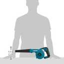 Makita DUB185Z Cordless Handheld Leaf Blower Powered by 18V LXT Li-Ion Battery