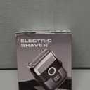 Electric Foil Shavers for Men: Mini Electric Razor, Foil Shaver for Face, IPX7 Waterproof Wet Dry Cordless Razor with 3 Floating Blades, LED Display for Travel & Home, USB Type C (Grey)