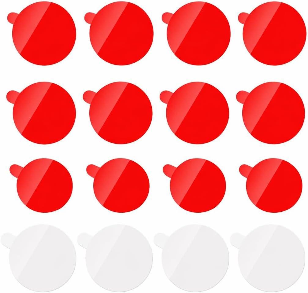 12-Pack Universal Adhesive Replacement Kit Compatible with Nite IZE Steelie  3 Round Sizes (25mm, 22.5mm, 18.5mm)  Includes 4 Magnetic Phone Socket Pads, 4 Dash Mount Pads & 4 Socket Plus Pads