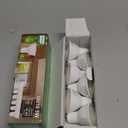 GU10 LED Light Bulbs - 5W, Warm White (3000K), Non-Dimmable, 700 Lumens, Wide 110 Flood Beam, Great for Recessed and Track Lighting in Kitchens, Living Rooms, and Bedrooms, 12-Pack