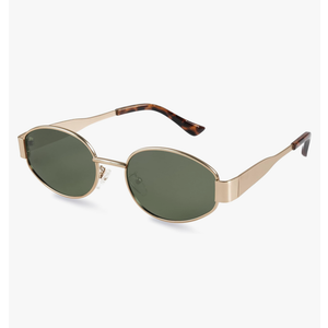 livho 2025 Trendy Oval Sunglasses - Stylish Polarized Shades for Everyday - Retro Metal Frames