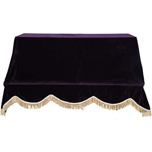 Bnineteenteam Full Piano Dust Proof Cover,Piano Protective Cover Pleuche Cloth Accessory for Universal Upright Piano