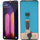For ThinQ 5G Screen Replacement, 6.8 Inch V600TM Multitouch LCD Display Digitizer Assemble with Repair Tools for ThinQ