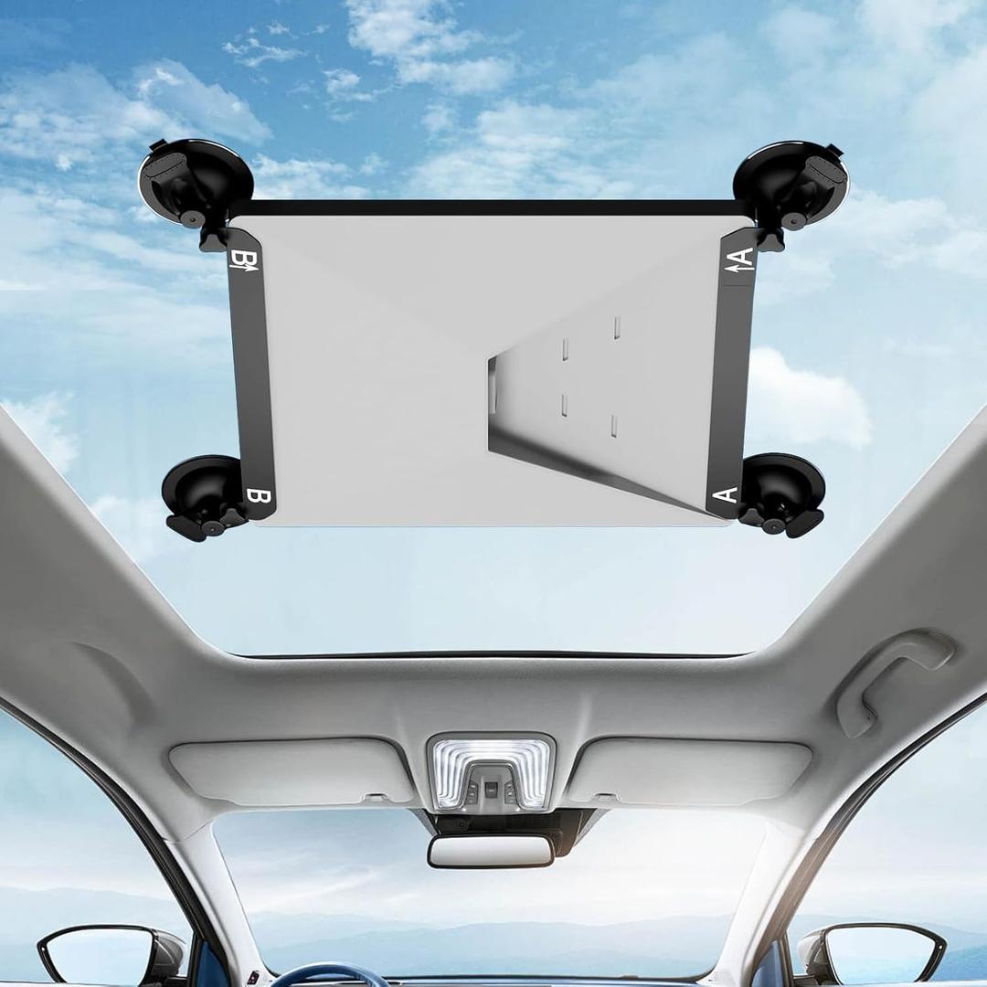 Starlink Mini Mount, Starlink Mini Suction Cup Mount, Universal Heavy Duty Suction Cup Kit for Car Windows, Sunroofs, RVs, Boats, Secure Holder for Stable Satellite Signal During Road Trips