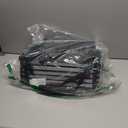 Dog Ramps for Car, 17.7inch Wide Foldable Dog Stairs with Non Slip Surface, Portable Pet Steps for SUV, High Beds, Truck, Support Up to 200lb, 5 Steps