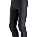 Youth Kids Pants with Knee Pads Basketball Compression 3/4 Capri Padded Leggings Sport Tights Boys Girls, Size M