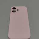 Vooii Magnetic for iPhone 17 Case, Compatible with Magsafe (Premium Liquid Silicone) (Integrated Camera Control Button) Full Body Protective Anti-Scratch Microfiber Lining 6.3", Chalk Pink