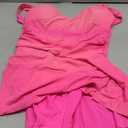 Yonique One Piece Swimsuits for Women Modest Tummy Control Swimdress Vintage Bathing Suits Skirt Swimwear, M, Pink