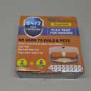 2 Pack Flea Traps for Inside Your Home, Indoor Flea Light, Bed Bug Killer with 8 Sticky Pads & 4 Light Bulb, Odorless Natural Insect Infestation Treatment Trap for Kid Pet (Coffee Brown)