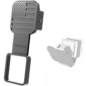 USA Black Flag Hitch Cover Plug (Fit 2" receivers) 2 Pack