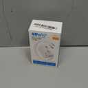 4-In-1 Retractable Gan Wall Charger Plug for iPhone 17 USB C,Travel Essentials Brick Multiport,3ft Lightening+ Type C Cables,40W Fast Charging Foldable Block for iPhone 17 Pro/16/15/14/13,iPad,Galaxy