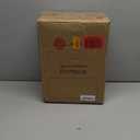 WLIVE Automatic Bathroom Trash Can with Lid, 9L/2.4 Gallons, Motion Sensor + Automatic Adsorption, Smart Garbage Can with LED Lndicator, Small Waste Bin for Bathrooms, Offices, Dorms, White