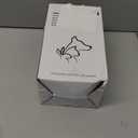 Hanging Automatic Food Dispenser, 27oz Large Capacity Hanging Pet Cage Feeder for Rabbit Bird Chinchilla Hedgehog Guinea Pig Ferret Kitty Puppy (Gray)