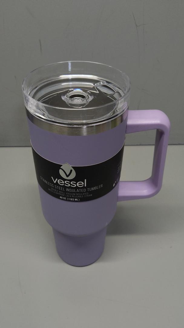 Vessel Stainless Steel Insulated Tumbler with Handle, 40 oz