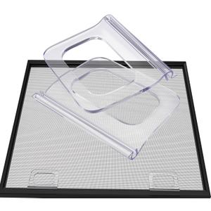 Clear Window Screen Pull Tabs  20 Pack Universal Fit Lift Handles, Weather-Resistant Durable Plastic Tabs for Easy Screen Removal