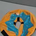 Grand Line Donut Inflatable Collar for Dogs and Cats, Soft Recovery Dog Cone After Surgery, Protective Pet Neck Cone for Small, Medium, Large Dogs, Not Block Vision (Blue, M)