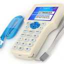 JASAG RFID Reader Writer Duplicator, NFC Reader, 125KHz 13.56MHz RFID Smart Card Copier, Encrypted Card Decoder, with Free Software and USB, for Access Control Home Security, off-white