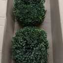 Nearly Natural 3ft. Artificial Triple Ball Boxwood Topiary Tree (Indoor/Outdoor) T2021, Green