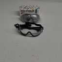 NAMSAN Clear Dog Goggles, and Black Sunglasses for Dogs Medium to Large Breed, 2 Pieces, Windproof Driving Dog Eye Protection, Doggy Glasses with Elastic Straps, Adjustable, Black