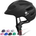 GLAF Baby Bike Helmet Toddler Helmets for 1 Year Old and up Infant Girls Boys Multi Sport Adjustable for Scooter Bicycle Kids Youth Child Skateboard Safety Cycling (XS, Matte Black)