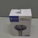 VASSON Fabric Shaver, Electric Lint Remover, Rechargeable Lint Shaver, Sweater Shavers to Remove Pilling, Large Fuzz Remover for Clothes Couch Furniture (Greyish White)