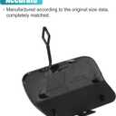 uxcell Rear Bumper Tow Hook Cover for Mercedes Benz C-Class W205 2015-2020 Rear Bumper Tow Hook Eye Cap No.A2058850224 Black