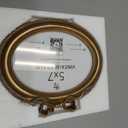 97 Decor Gold Oval Frame 5x7 - Vintage Picture Frames 5x7, Antique Bow Frame 5 x 7 With Glass Front For Tabletop Photo Display And Wall Hanging, Vintage Wall Decor