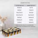Handicrafts Home Decorative Storage Box with Lid, Box for Remote Controls, Coffee Table Storage Organizer, Keepsake Decorative Box for Living Room, Shelf & Hallway Decor, Puzzle Guild 10 x 4.5 x 2.5