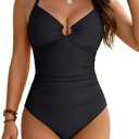 BMJL Womens One Piece Swimsuit Tummy Control Bathing Suit Supportive Slimming Swim Suits 2025, L